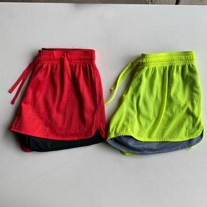 2 Pairs of Champion Reversible Athletic Shorts